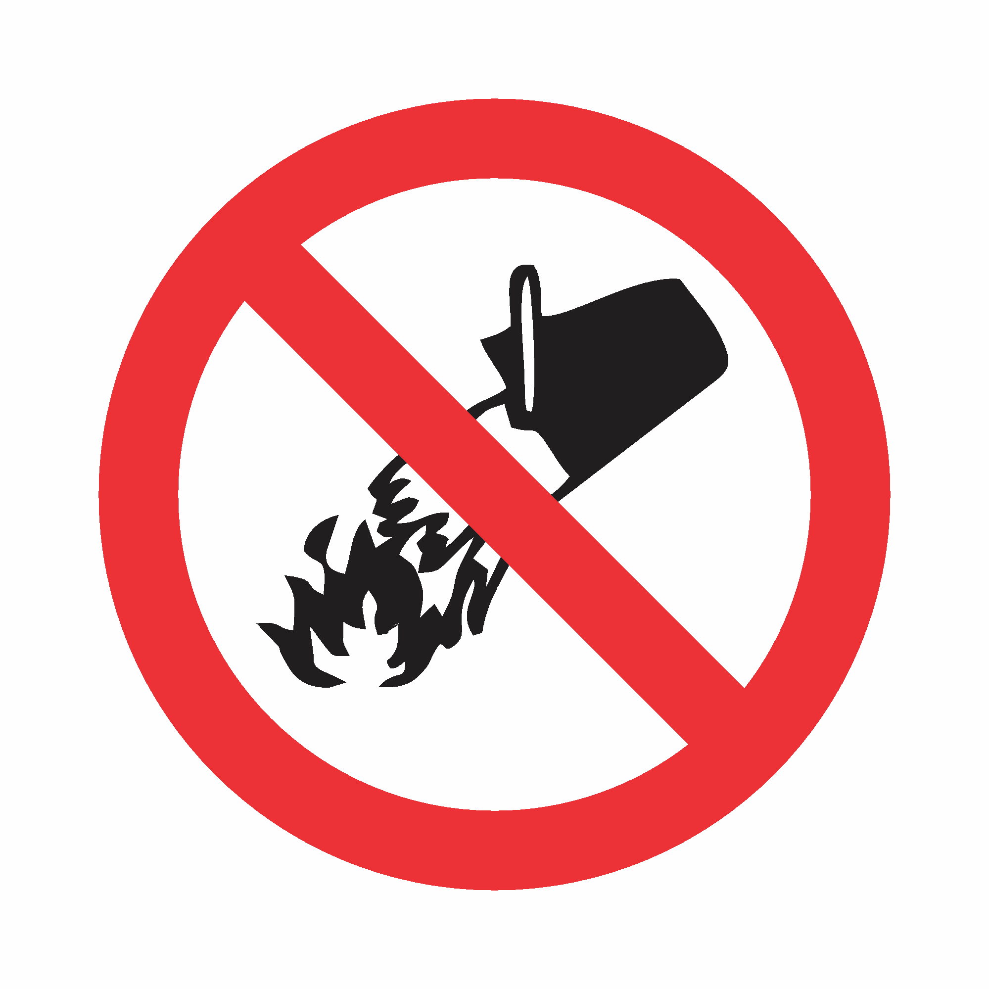 P3 - Proibido utilizar água para apagar o fogo